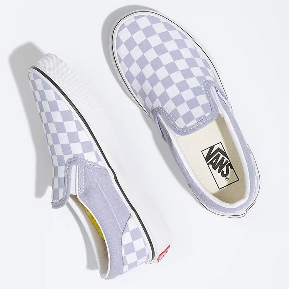 Kids' [11-3] Checkerboard Classic Slip-On Shoe
