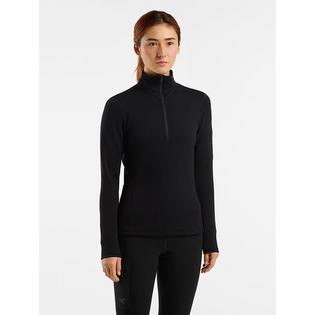 Arc'teryx Haut &agrave; col &agrave; glissi&egrave;re &eacute;pais Rho pour femmes