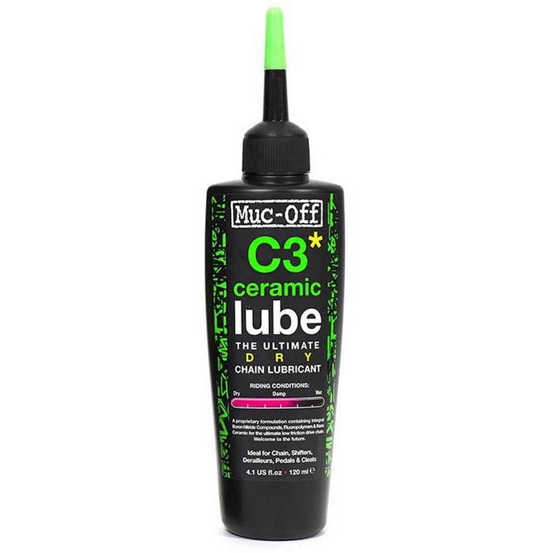 Muc-Off Lubrifiant pour cha&icirc;ne C3 Dry Ceramic (120 ml)