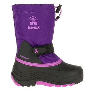 Kids' Black/Multi Snowbug 6 Winter Boots by Kamik at Fleet Farm