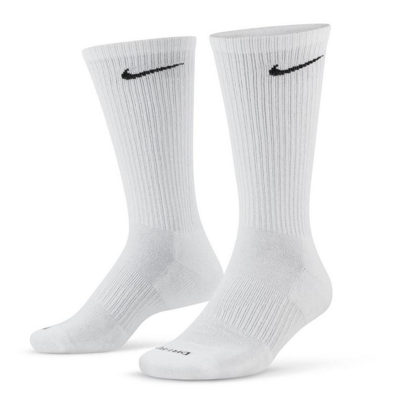 Nike Chaussettes mi-mollet Everyday Plus Cushioned unisexes (paquet de 2)