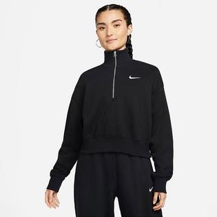 Nike Women's Sportswear Phoenix Fleece 1/2-Zip Oversized Crop Sweatshirt