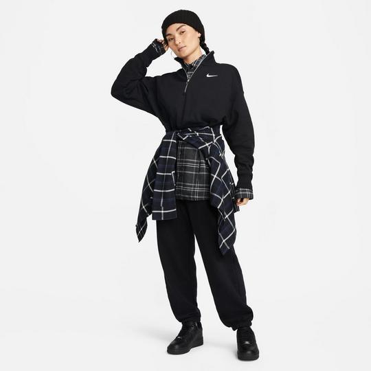 Women's Sportswear Phoenix Fleece 1/2-Zip Oversized Crop