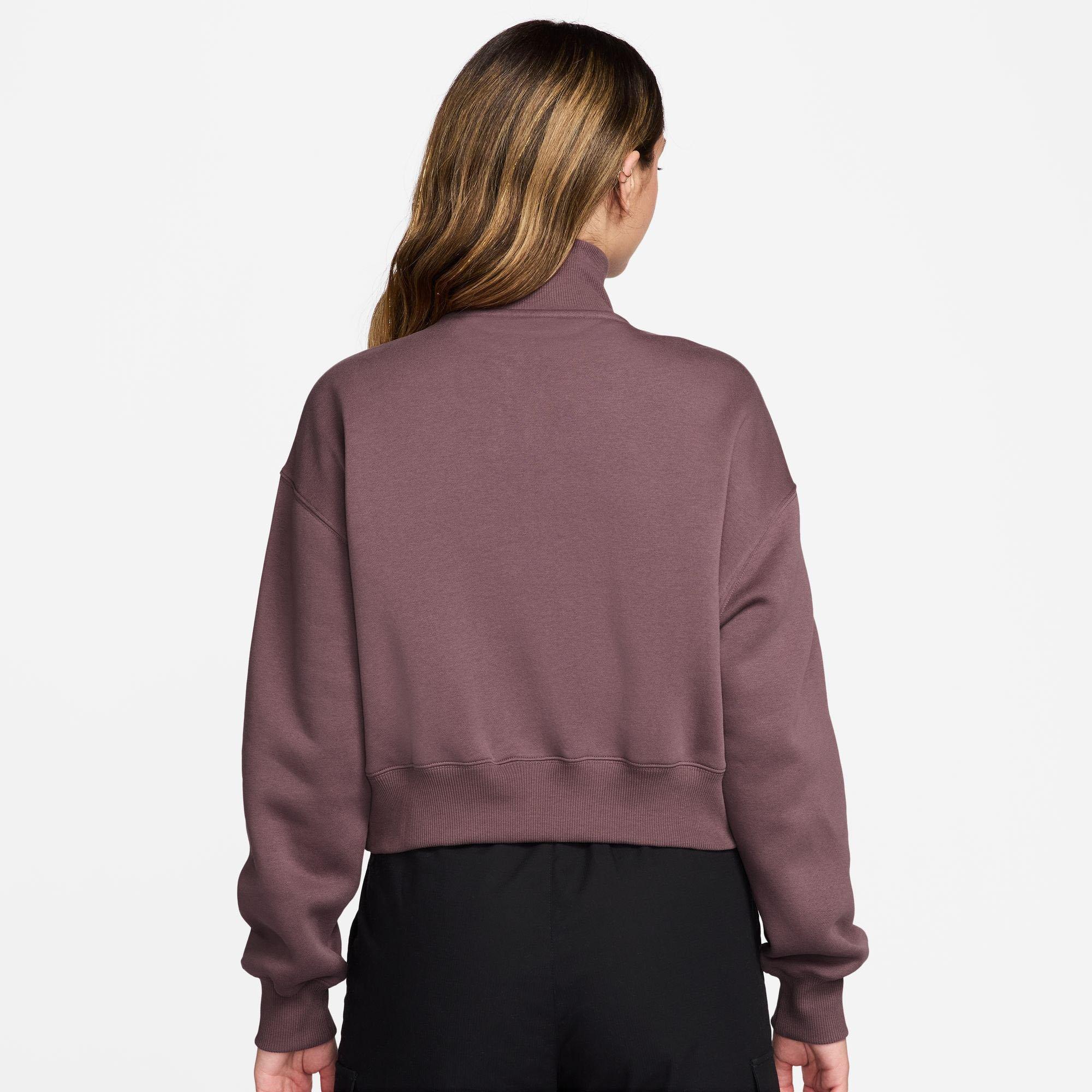 Women's Sportswear Phoenix Fleece 1/2-Zip Oversized Crop