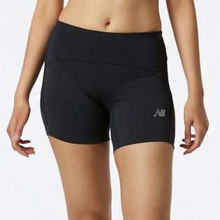 New Balance Short de course ajust&eacute; Impact pour femmes