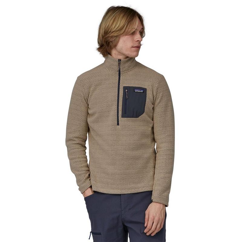 Patagonia Haut &agrave; col &agrave; glissi&egrave;re R1 Air pour hommes