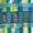 Painted Lines / Shore Blue | Chandail l&eacute;ger Synchilla Snap-T en polaire pour hommes