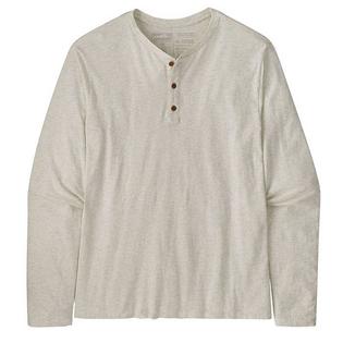Patagonia Chandail &agrave; manches longues Henley en coton certifi&eacute; biologique r&eacute;g&eacute;n&eacute;rateur pour hommes
