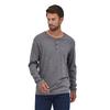 Chandail   manches longues Henley en coton certifi  biologique r g n rateur pour hommes