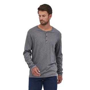 Men's Regenerative Organic Certified™ Cotton Lightweight Henley Top