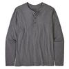 Chandail   manches longues Henley en coton certifi  biologique r g n rateur pour hommes