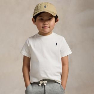 Polo Ralph Lauren T-shirt &agrave; col ras du cou en jersey de coton pour gar&ccedil;ons [2-7]