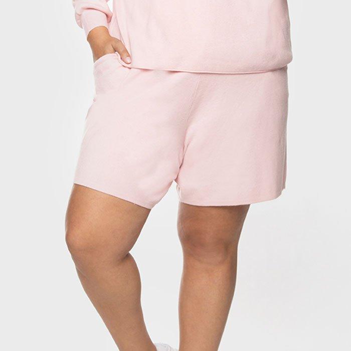 Dex | Women's Lounge Shorts Plus Size, Pink, Size 3XL