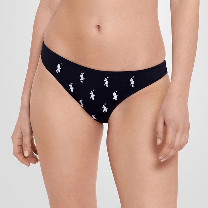 Polo Ralph Lauren Bas de bikini Logo Icons Devin Hipster pour femmes