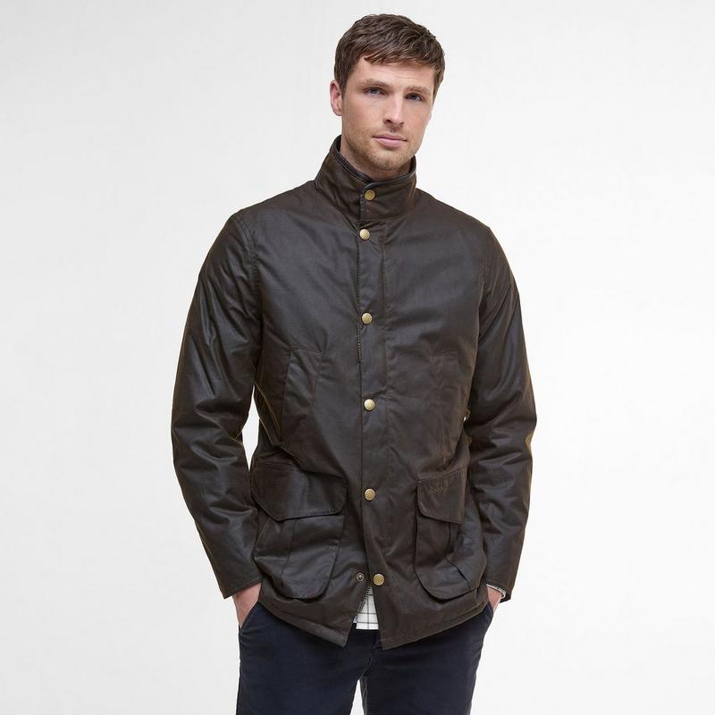 Barbour Veste cir&eacute;e Hereford pour hommes