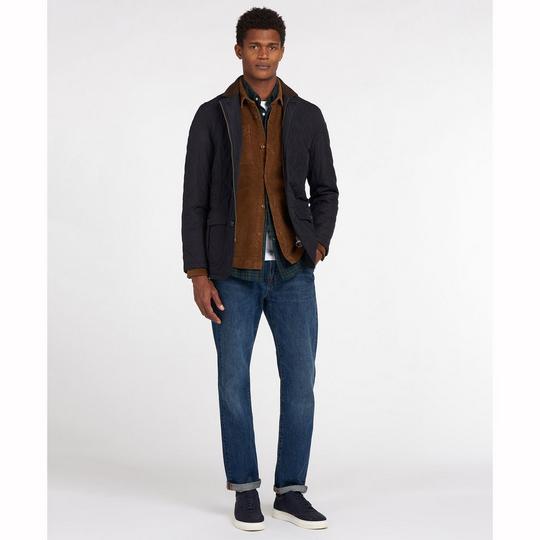 Barbour lutz navy on sale