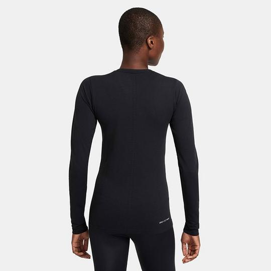 Nike Dri FIT ADV Aura Women s Slim Fit Long Sleeve Training Top Black