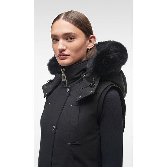 ベスト・ジレ MOOSE KNUCKLES Women Vests M33LV464292 Black Moose Knuckles - Women - Liberty Vest