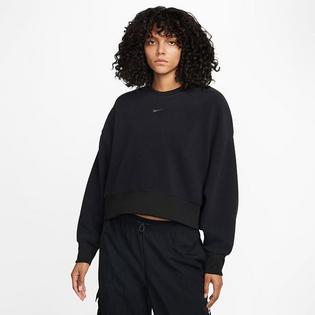 Women's Sportswear Plush Mod Crop Crew Sweatshirt