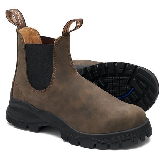 2239 Lug Sole Boot in Rustic Brown | Blundstone | Sporting Life Online