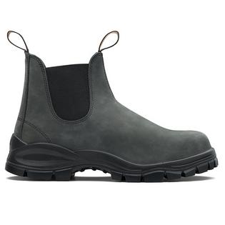 #2238 Lug Sole Boot in Rustic Black