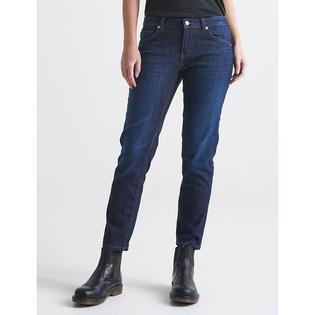 DUER Jean en denim Performance Girlfriend pour femmes