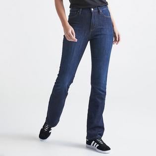 DUER Women's Peformance Denim High Rise Bootcut Jean