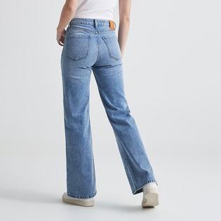 DUER Women's Midweight Performance Denim Wide Leg Jean