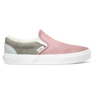 Unisex Suede Sherpa Classic Slip-On Shoe