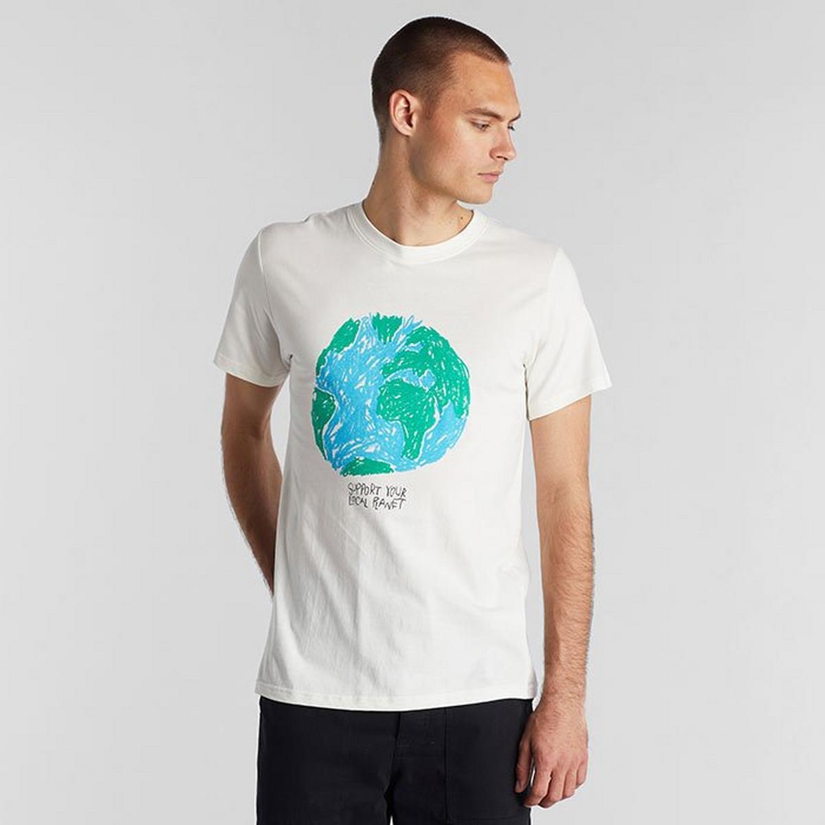 Men's Stockholm Crayon Globe T-Shirt