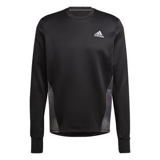 adidas Men's Own the Run Colourblock Sweatshirt