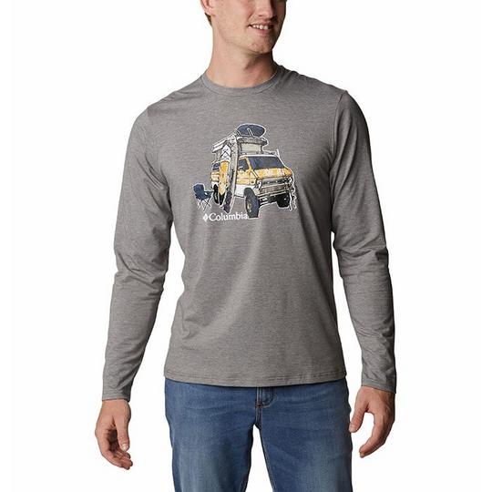 Men s Sun Trek  Long Sleeve Graphic T-Shirt