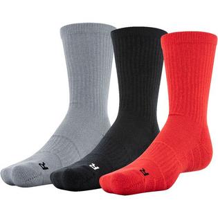 Under Armour Unisex Elevated Performance Crew Sock (3 Pack)