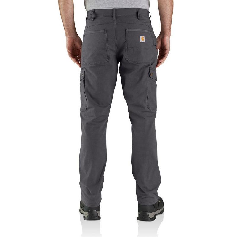 Carhartt Pantalon de travail d&eacute;contract&eacute; doubl&eacute; en polaire style cargo anti-d&eacute;chirures pour hommes
