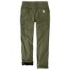 Pantalon de travail d contract  doubl  en polaire style cargo anti-d chirures pour hommes