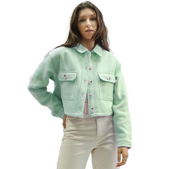 Oak & Ivy Veste-chemise courte Jess pour femmes