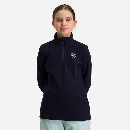 Rossignol Junior Girls   8-16  Half-Zip Fleece Top