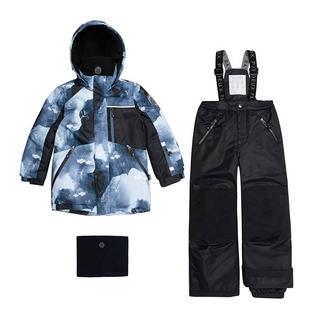 Deux Par Deux Boys' [2-6] Camo Polar Bear Two-Piece Snowsuit