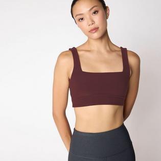 Soutien-gorge sport Explore à encolure carrée et à soutien léger pour femmes