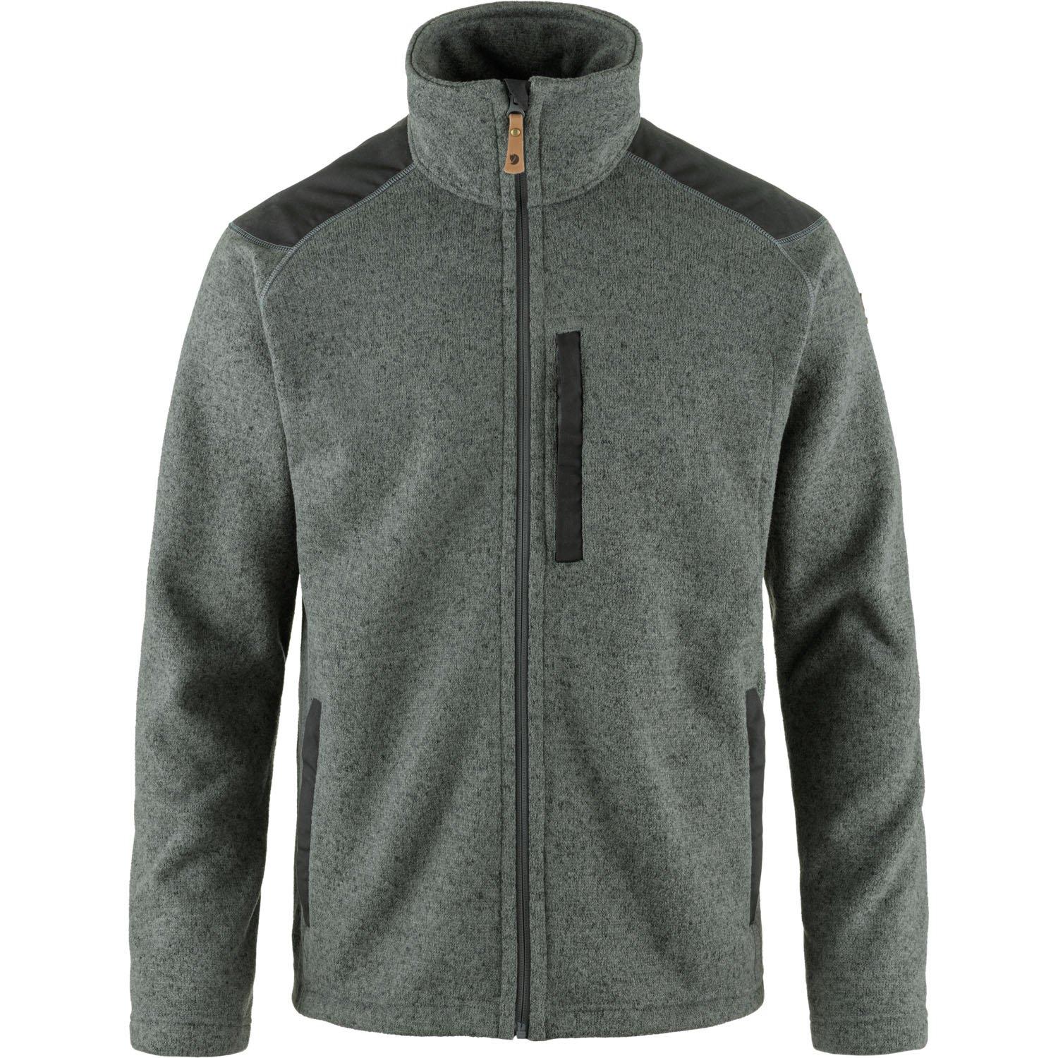 Fjallraven | Men's Buck Fleece Jacket, Grey Melange, Size Large