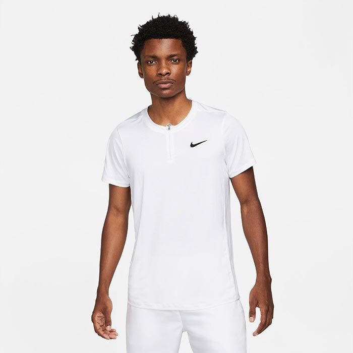 White dri fit polo shirt sales