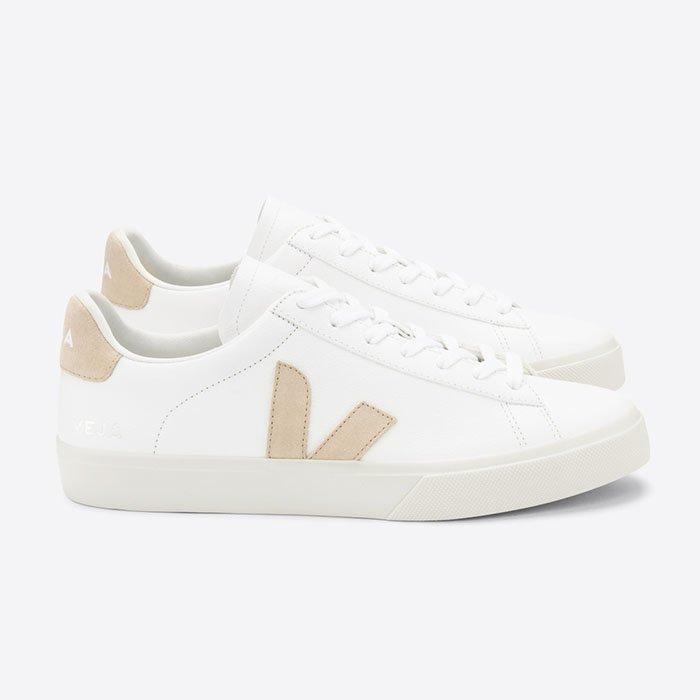Veja | Women's Campo Sneakers, White, Size 40