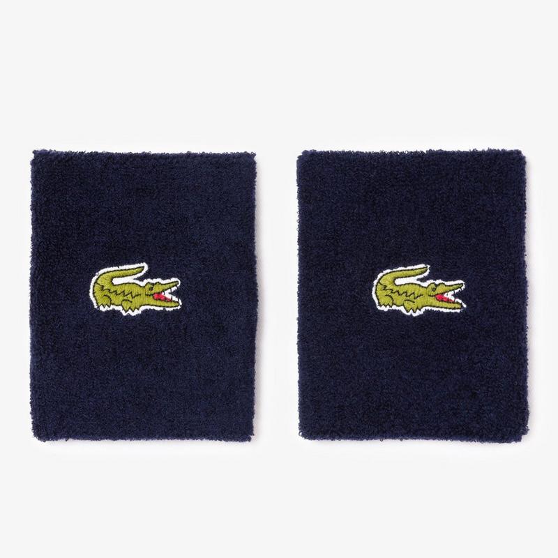 Lacoste Bracelet de sport extensible en jersey de coton unisexe