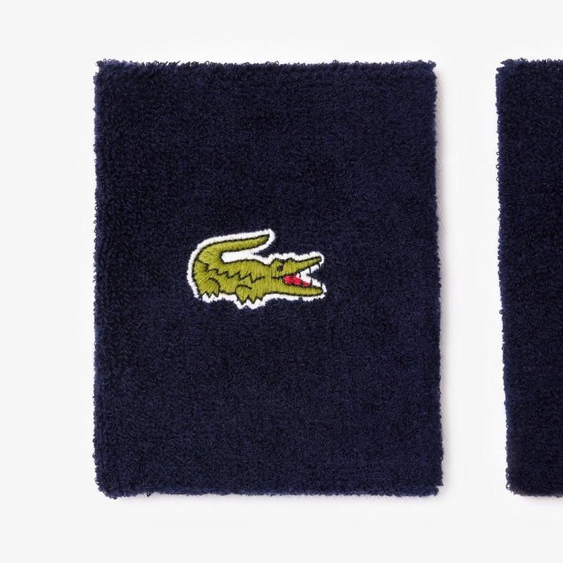 Lacoste Bracelet de sport extensible en jersey de coton unisexe