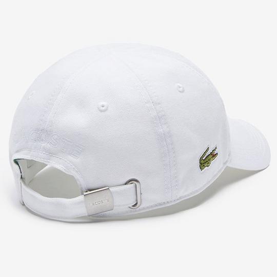 Grey lacoste cap online