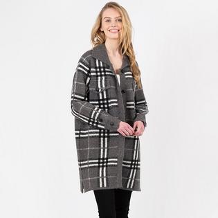 Veste longue à boutons Stanley pour femmes