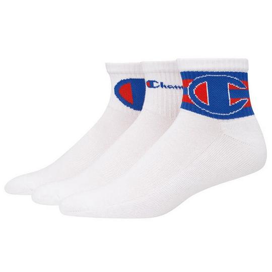 Chaussettes courtes   logos mixtes unisexes  paquet de 3 