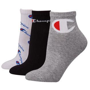 Chaussettes courtes Multi Logo pour femmes (paquet de 3)