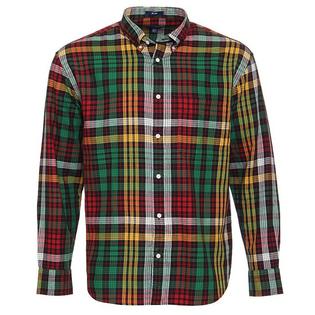 Chemise de flanelle à carreaux pour hommes