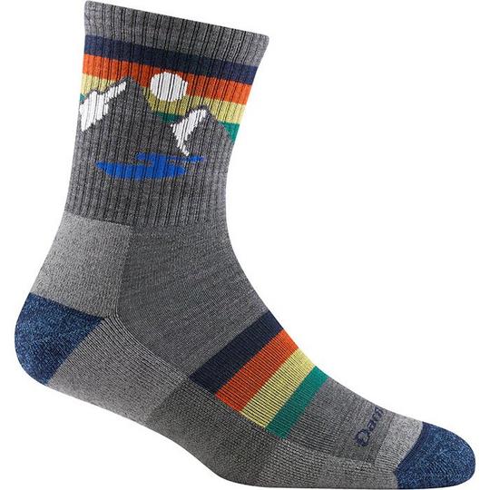 Darn Tough Juniors  Sunset Ridge Jr Micro Crew Lightweight Sock